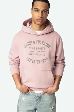 Zadig & Voltaire Sweat à capuche droit en coton