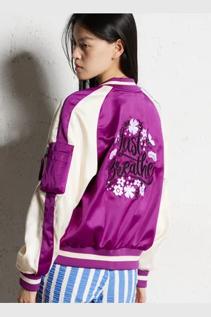 Bombers Original Veste col teddy satiné