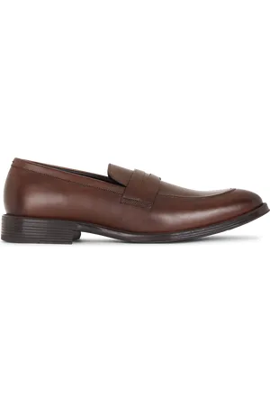 Paul Smith Mocassins unis en cuir