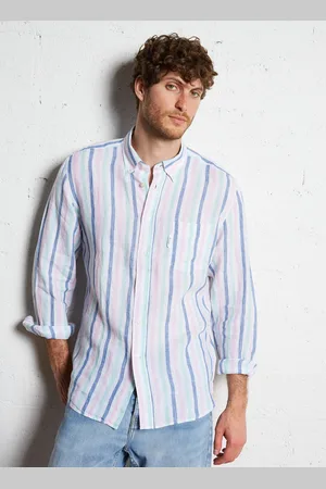 Façonnable Chemise droite col classique en lin