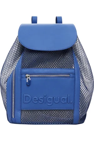 Desigual Sac à dos en tissu maillé