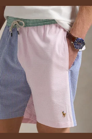 Ralph Lauren Short de bain imprimé en coton mélangé
