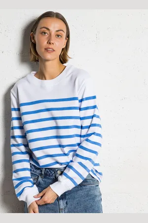 Armor.lux Sweat droit col rond en coton