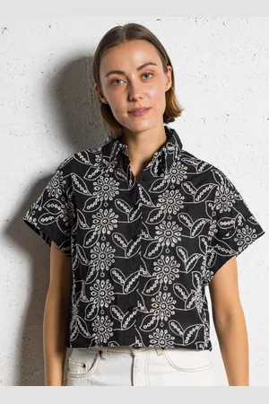 The Korner Chemisier oversize court en coton
