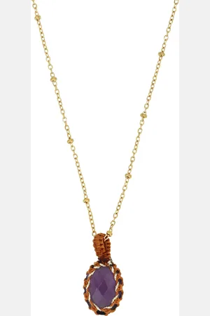NILAÏ Colliers plaqué or chakra