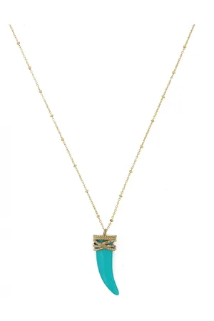 NILAÏ Collier plaqué or tribu