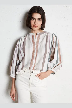 The Korner Blouse col rond en coton