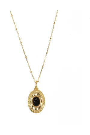 NILAÏ Collier plaqué or kate