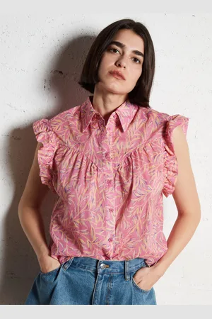 The Korner Blouse col classique en coton