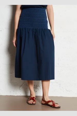 The Tiny Big Sister Jupe midi en coton