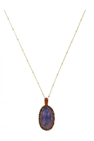 NILAÏ Colliers plaqué or chakra