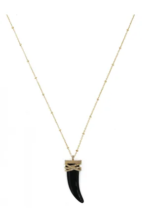 NILAÏ Collier plaqué or tribu