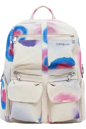 Desigual Sac à dos en coton imprimé