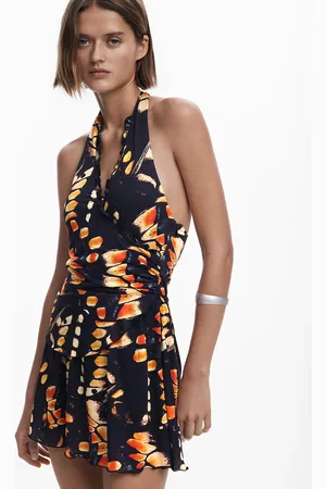 Desigual Combi short Col V imprimé