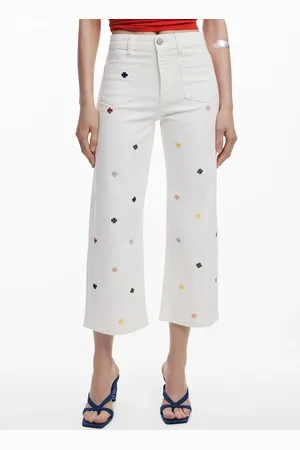 Desigual Jean droit en coton