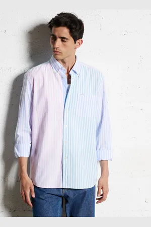 Façonnable Chemise droite col classique en coton mélangé