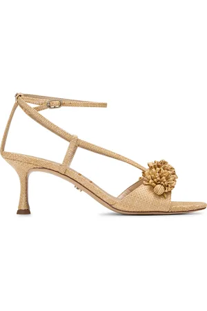 Sam Edelman Sandales à talon en raphia