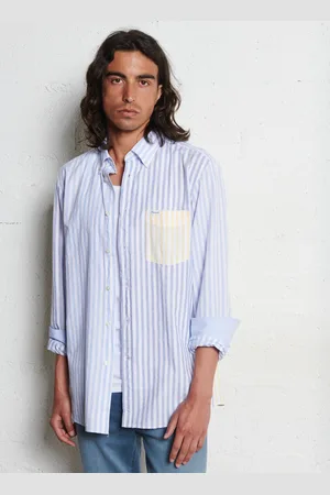 Façonnable Chemise droite col classique en coton mélangé
