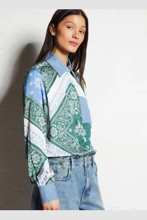 Liu Jo Chemise droite en satin imprimé