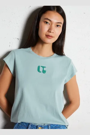 Le Temps des Cerises Tee-shirt col rond en coton