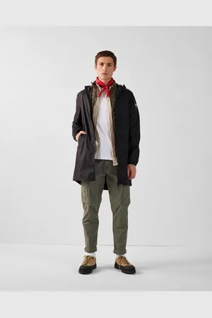 Jott Imperméable long à capuche paquetable oban