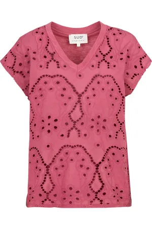 Sud Express Tee-shirt Col V en coton