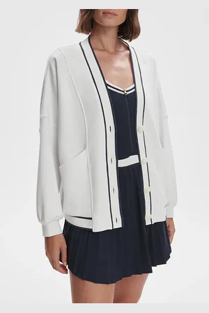 Varley Cardigan ample à bandes contrastées