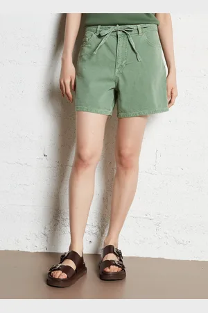Bash Short en coton et en lin mélangés
