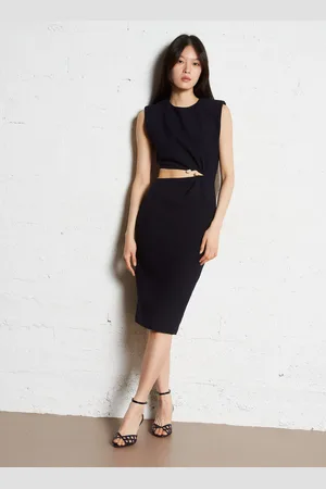 Bash Robe midi col rond