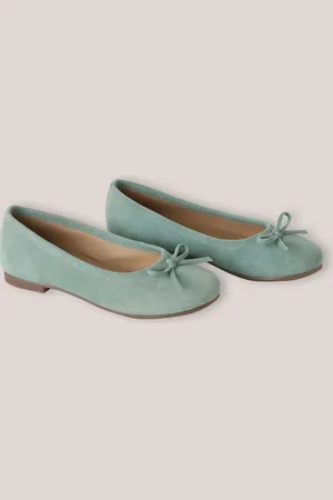 CYRILLUS Ballerines en cuir suédé