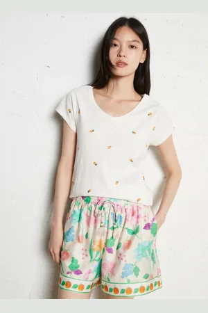 Fabienne Chapot Tee-shirt droit col rond en coton bio