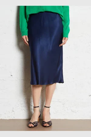 American Vintage Jupe midi satinée