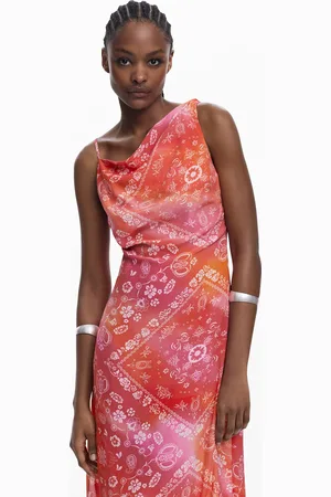 Desigual Robe midi imprimée