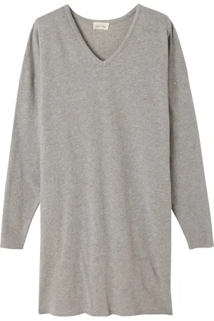 American Vintage Robe courte Col V en coton