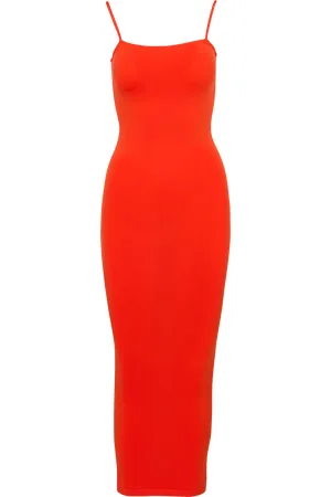 Wolford Robe midi col carré