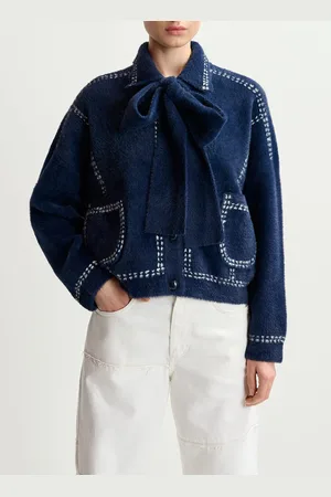 Essentiel Antwerp Cardigan ample boutonné à echarpe