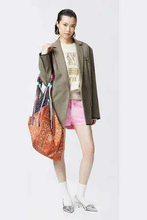 Pinko Short workwear en bull de coton