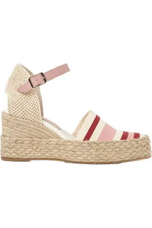 PALOMITAS BY PALOMA BARCELÓ Espadrilles compensées en textile