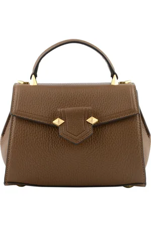 Pourchet Petit sac à main camel