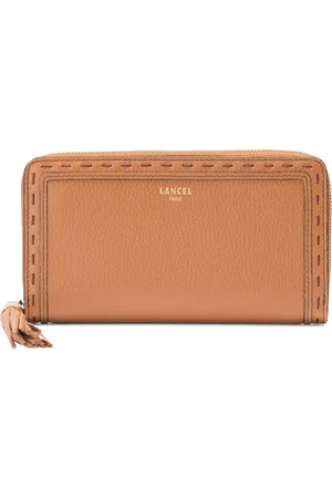 LANCEL Portefeuille en cuir grainé