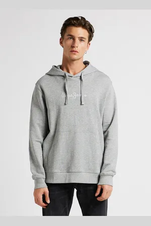 Pepe Jeans Sweat à capuche oversize en coton chiné