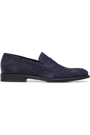 Paul Smith Mocassins en cuir velours