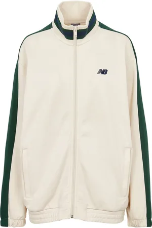New Balance Veste de sport à col montant en coton