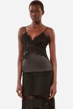 The Kooples Caraco dentelle en soie