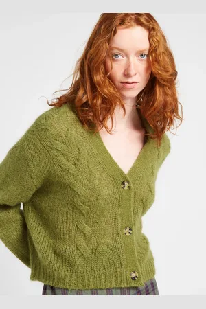 Louise Misha Cardigan Col V en laine mélangée