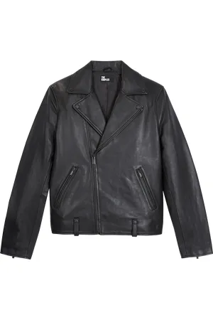 The Kooples Veste en cuir droite