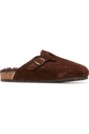 BOSABO Sabots en cuir velours