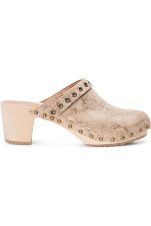 BOSABO Sabots embossé crocodile en cuir