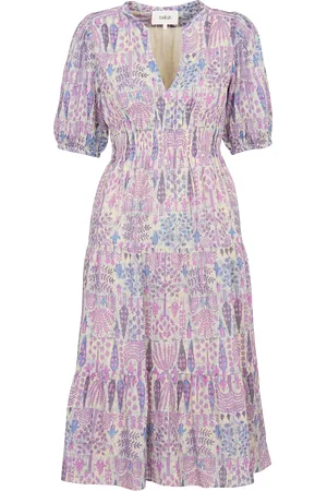 Bash Robe midi en coton imprimé