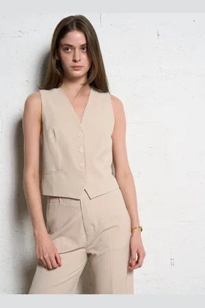Sud Express Gilet de costume à rayures